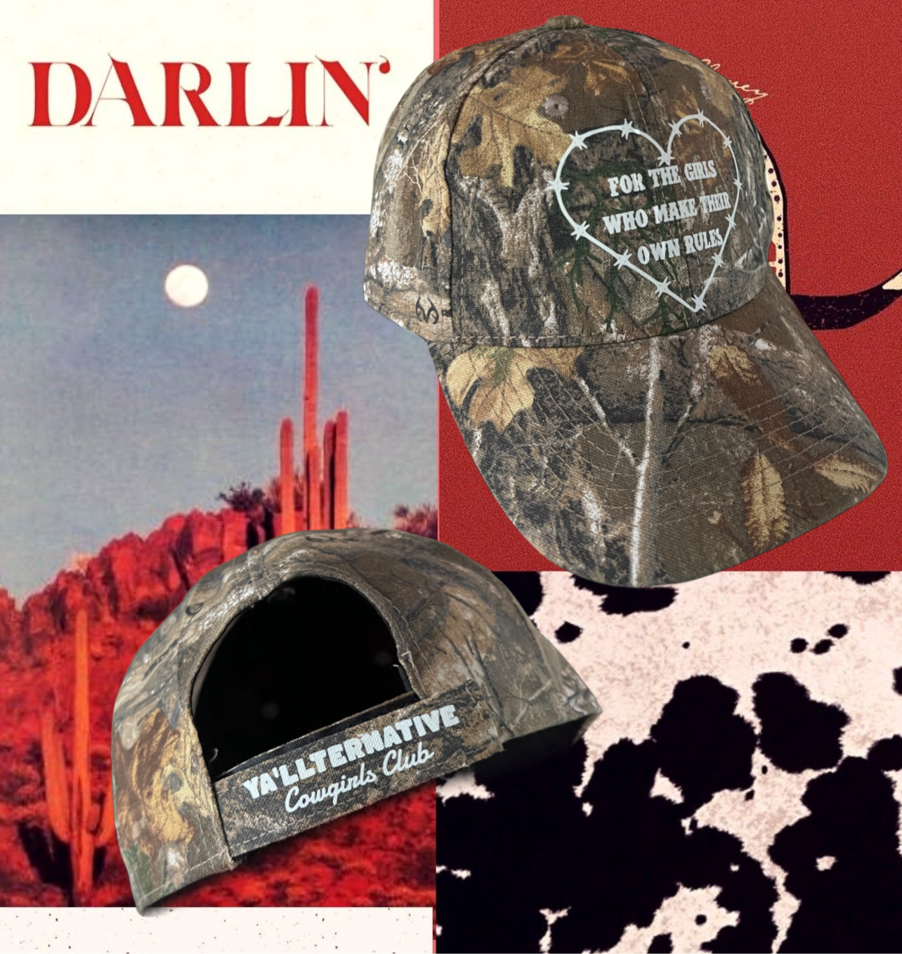 Country girl camo - Dad hat