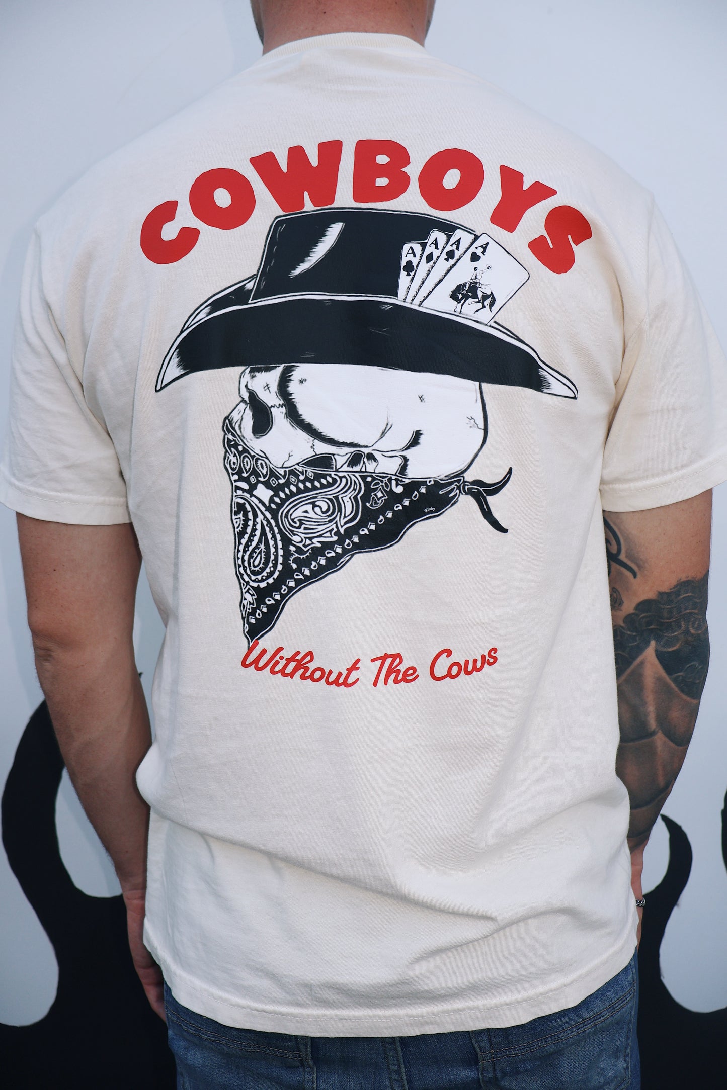 Cowboys Without The Cows Heavyweight T-Shirt