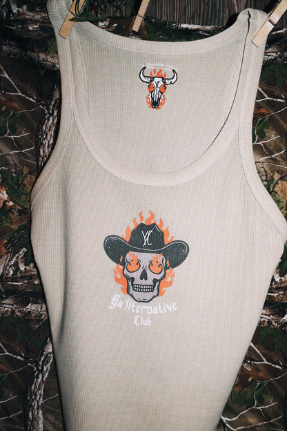 Cowboy Skull Tank