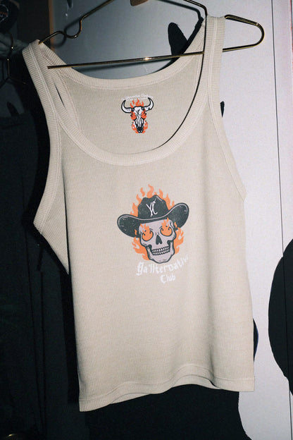 Cowboy Skull Tank