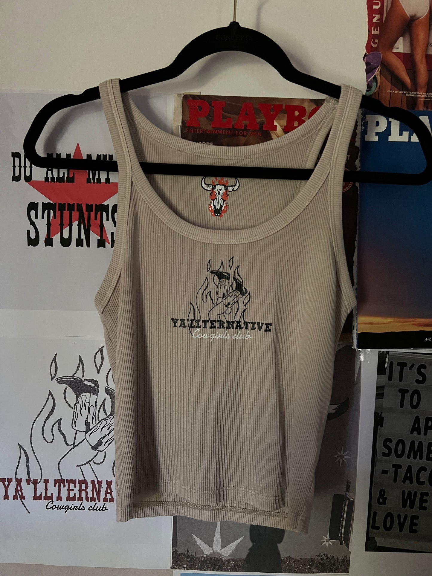 Ya’llternative Logo Scoop Neck Tank