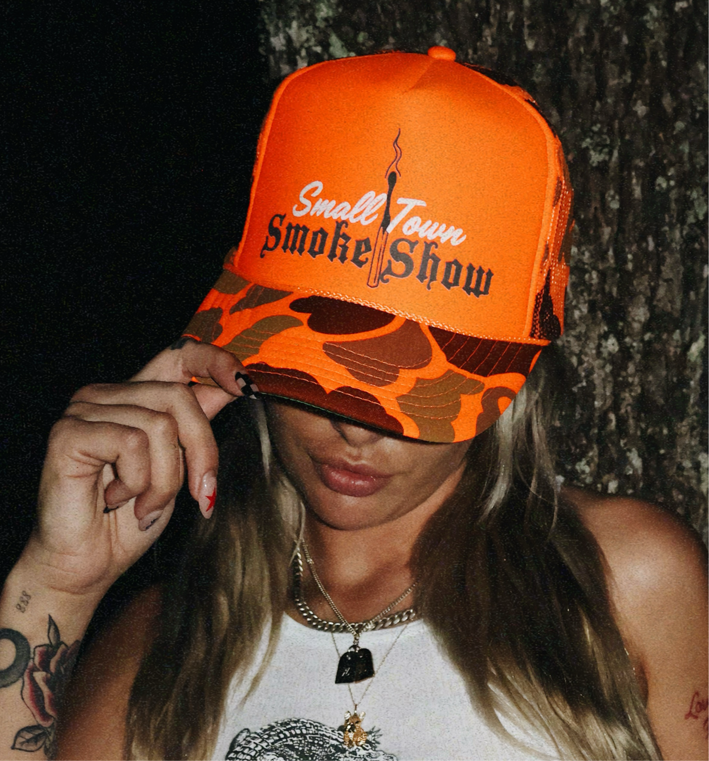 Small Town SMOKE SHOW - Trucker Hat