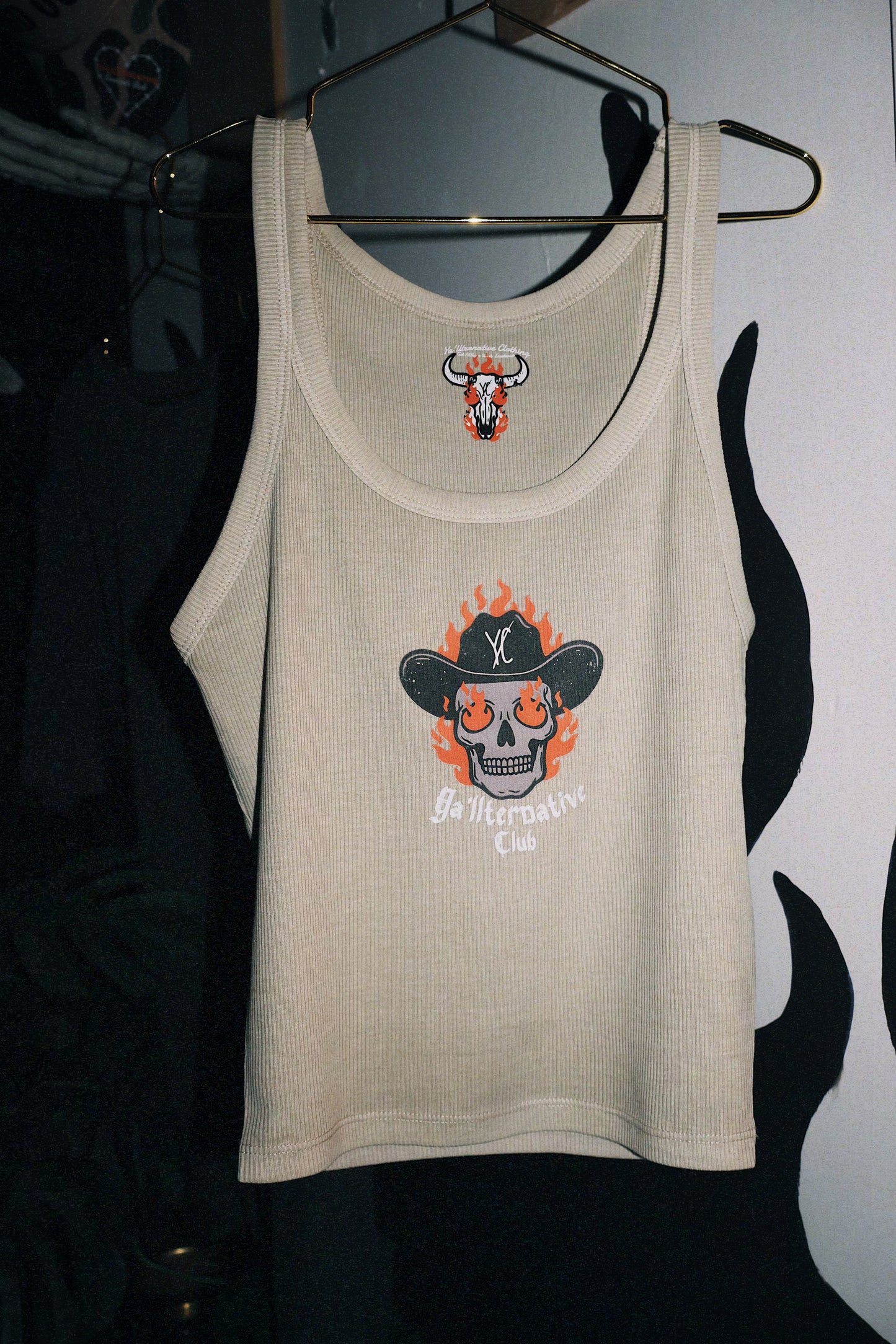 Cowboy Skull Tank