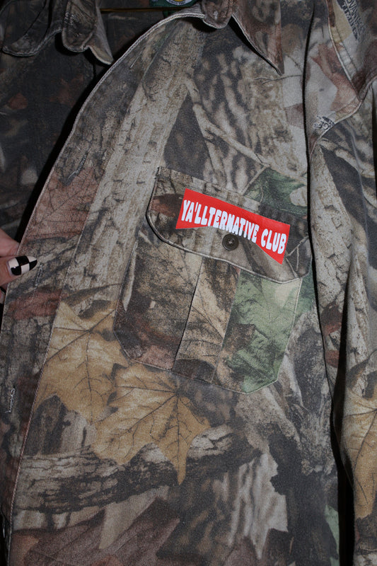 Ya'llternative Club Camo Button up